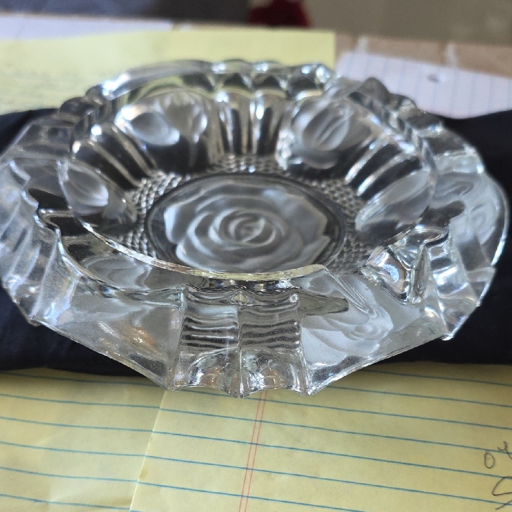 Studio Nova Clear Glass Ashtray